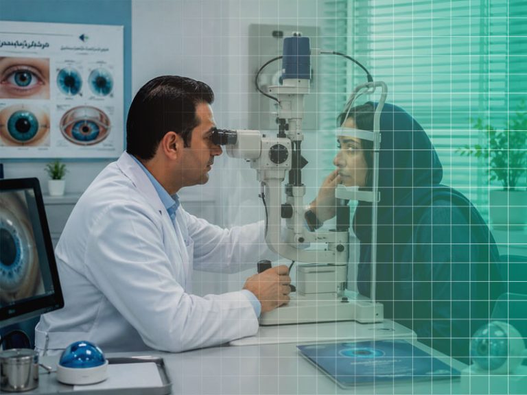 متخصص شبکیه چشم