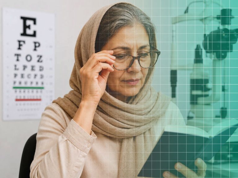 معاینات دوره ای چشم برای سالمندان و پیشگیری از پیرچشمی
